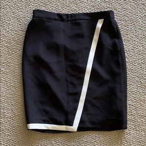 JCREW Black Pencil Skirt